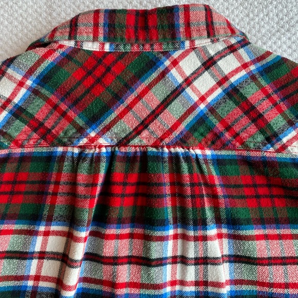 Lands’ End Flannel Shirt Size 16P - Picture 3 of 11